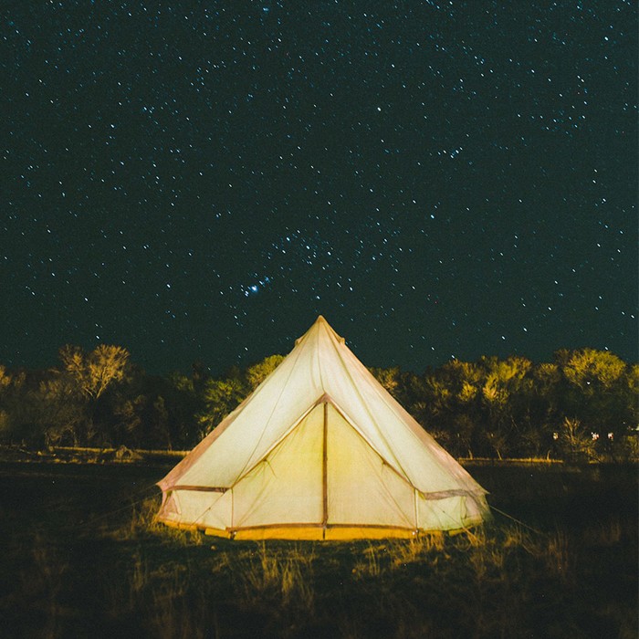 Buitenleven | camperen met een Bell tent
